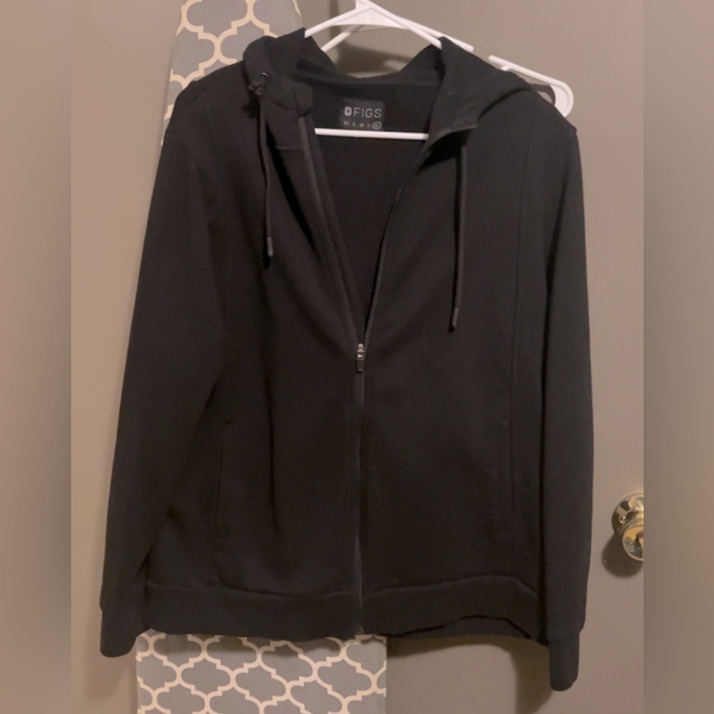 Figs jacket w/ hoodie